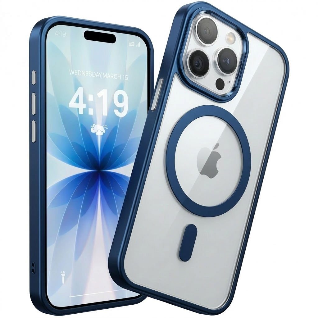 Coque Iphone 14 Bleu Foncé