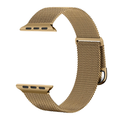 Bracelet Acier Inoxydable Apple Watch Or