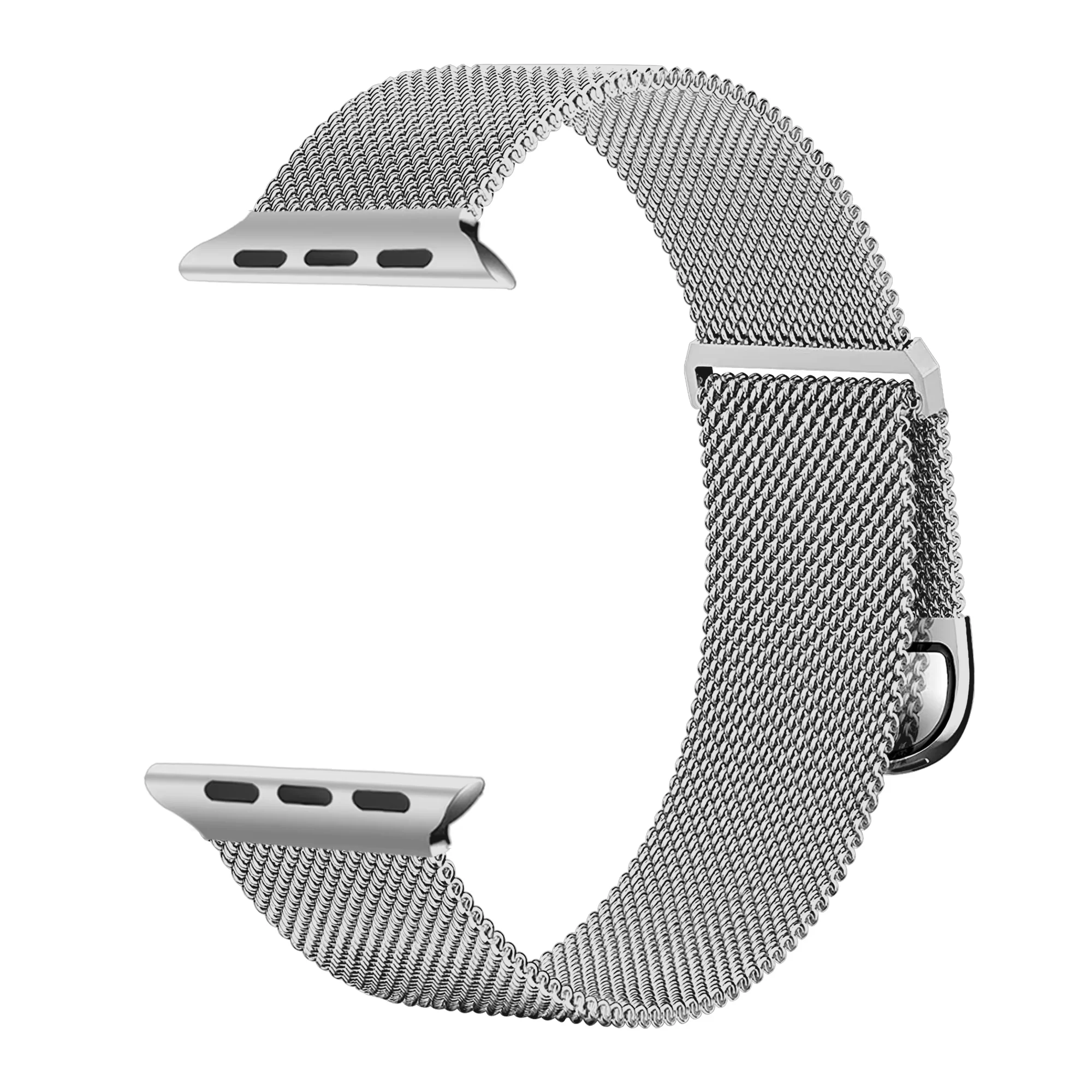 Bracelet Acier Inoxydable Apple Watch Argent